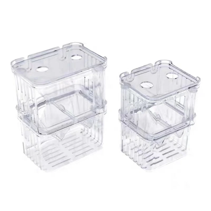 Aquarium Fish Betta - กล่องเพาะพันธุ์ปลาสำหรับตู้ปลา 1 ชิ้น ทนทาน เหมาะสำหรับปลาเบต้า กล่องแยกเพาะพันธุ์ปลา