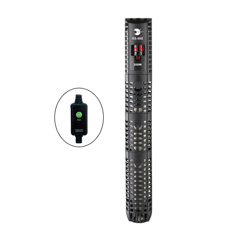 Aquarium Heater Submersible - เครื่องทำความร้อนใต้น้ำสำหรับตู้ปลา แท่งทำความร้อนน้ำในตู้ปลา พร้อมระบบควบคุมอุณหภูมิคงที่ 220V 50-500w พร้อมอะแดปเตอร์