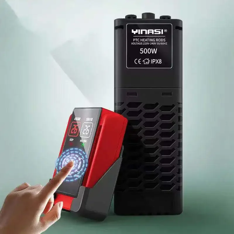 Aquarium Heater Submersible - ฮีตเตอร์ใต้น้ำสำหรับตู้ปลา 1000 วัตต์ พร้อมหน้าจอ LCD ควบคุมอุณหภูมิแบบเทอร์โมสตัท