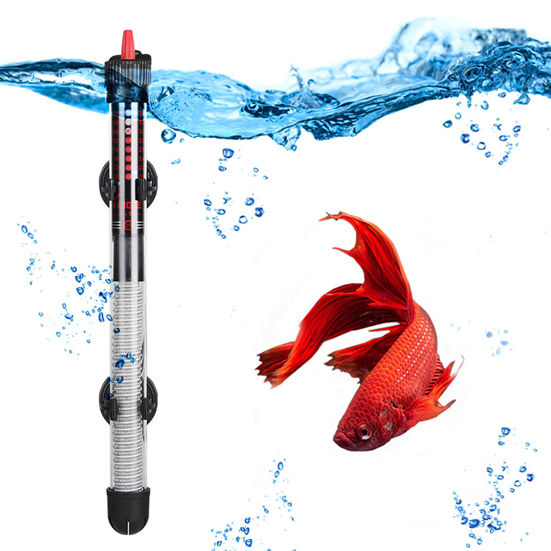 Aquarium Heater Submersible - 25 W-300 W ปรับอุณหภูมิเครื่องทําความร้อน Rod Submersible