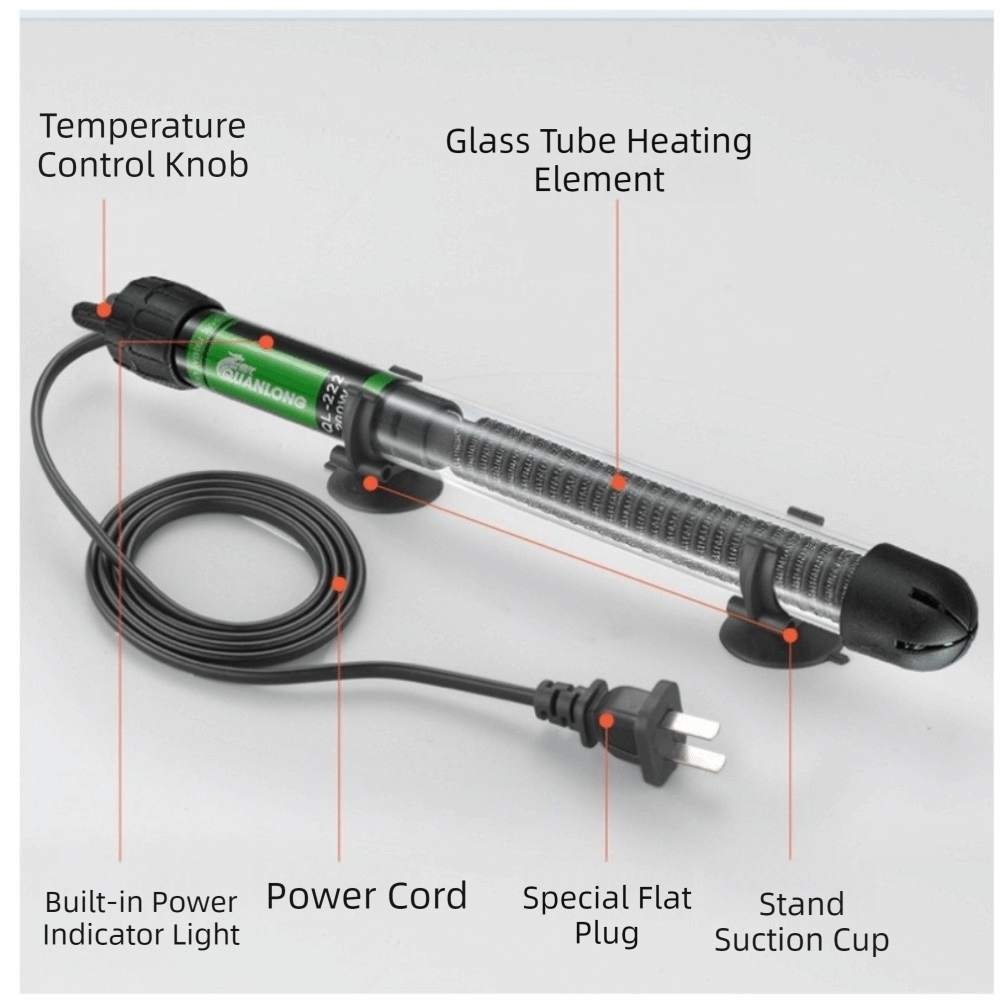 ฮีตเตอร์แบบจุ่มใต้น้ำสำหรับตู้ - Aquarium Heater Submersible บทวิจารณ์และราคา