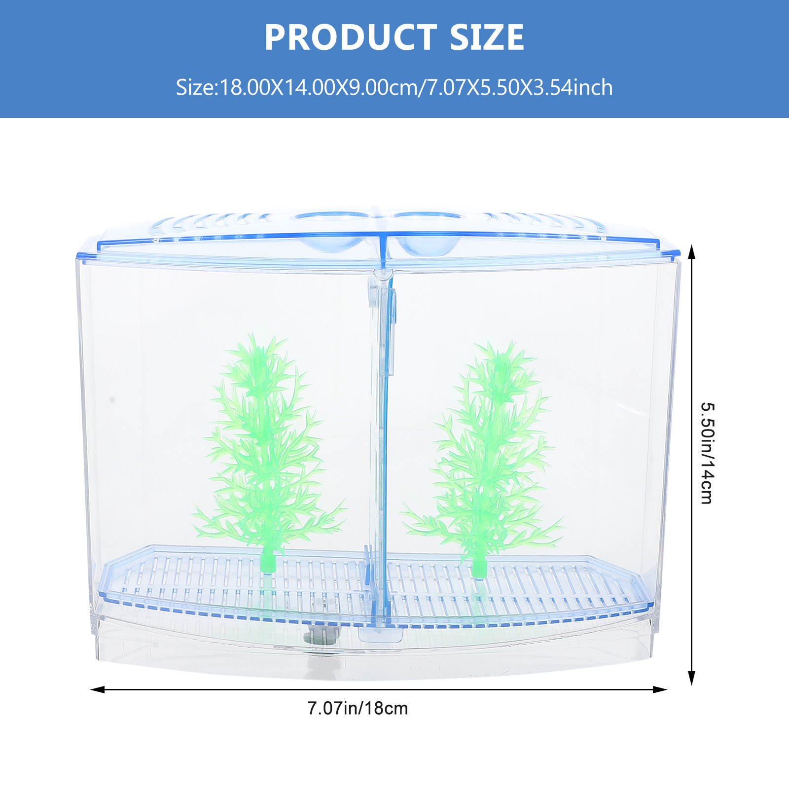 1 ชุดตู้ปลาอะคริลิกใสแบบหรูหรา - Aquarium Fish Goldfish บทวิจารณ์และราคา