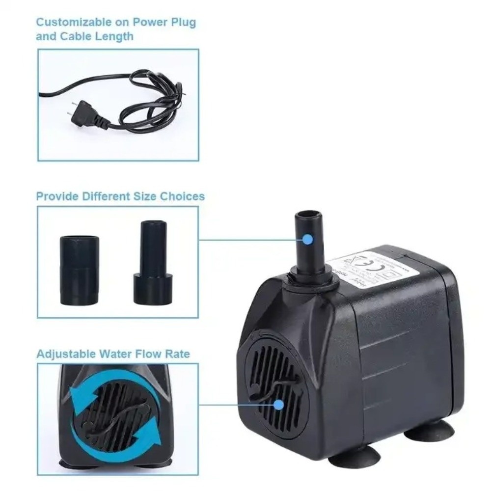 ปั๊มน้ำดำน้ำสีดำ ปั๊มกรองตู้ปล - Aquarium Fish Care บทวิจารณ์และราคา