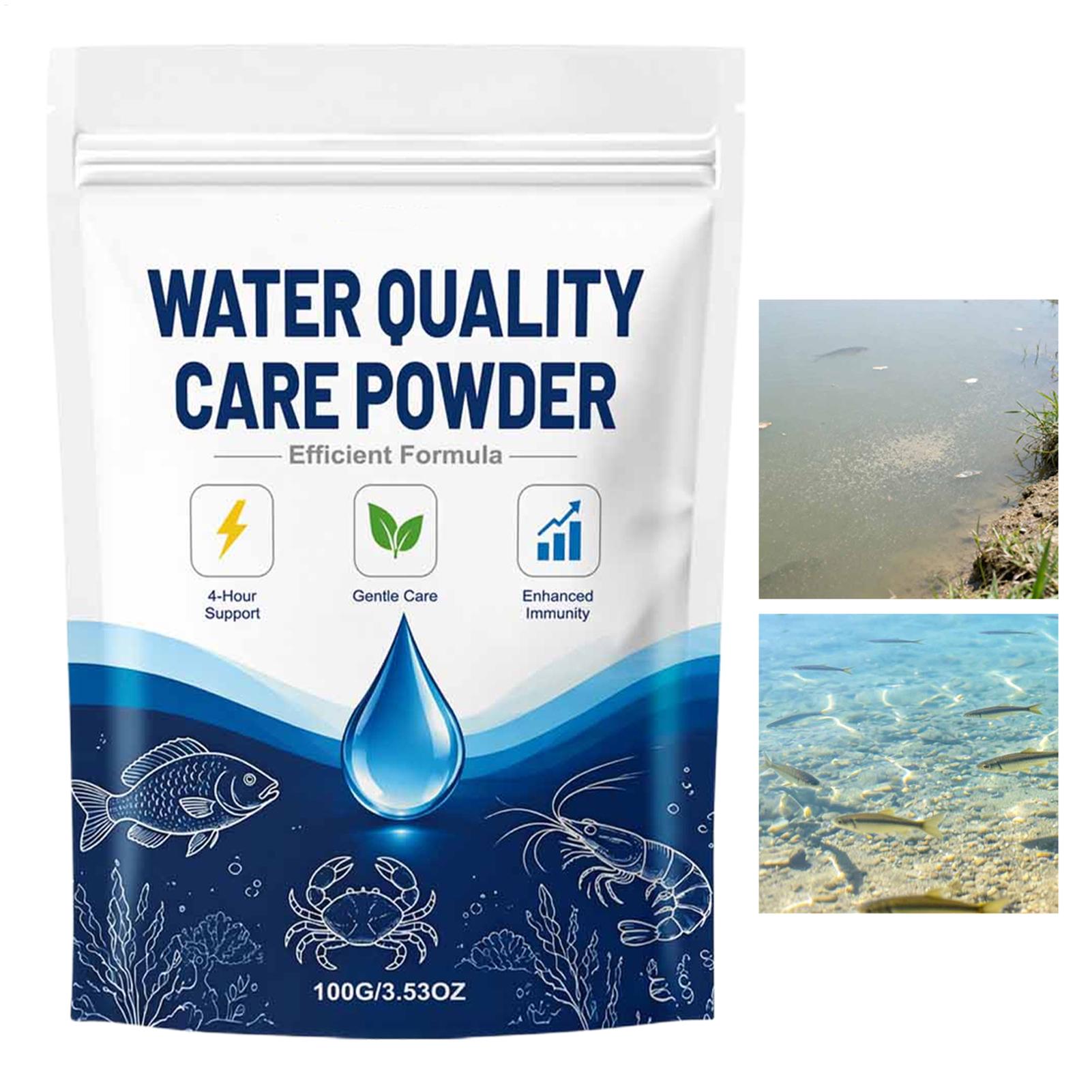 ผงปรับสภาพน้ำในตู้ปลา 100 กรัม - Aquarium Fish Care บทวิจารณ์และราคา
