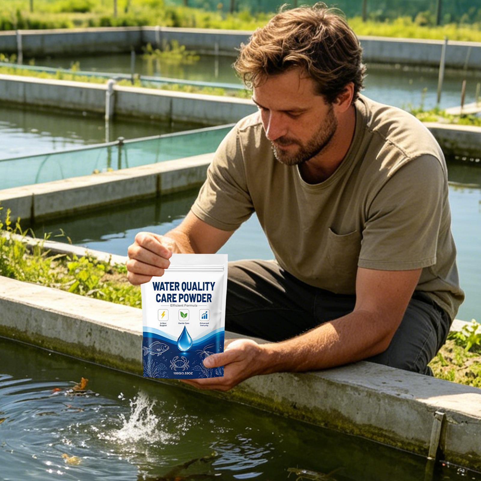 ผงปรับสภาพน้ำในตู้ปลา 100 กรัม - Aquarium Fish Care บทวิจารณ์และราคา