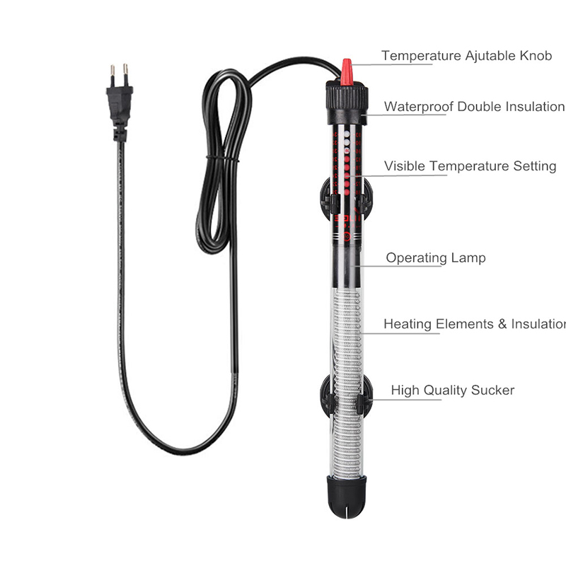 25 W-300 W ปรับอุณหภูมิเครื่อง - Aquarium Heater Submersible บทวิจารณ์และราคา