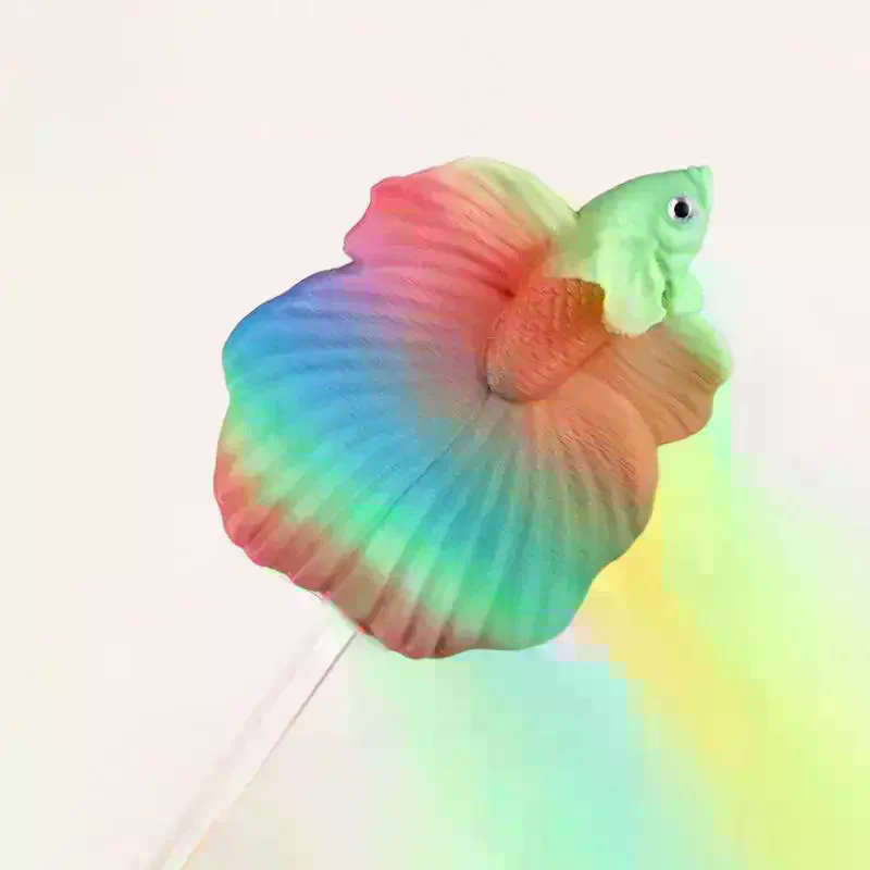 ไม้ฝึกปลาเบต้าหลากสีสัน ของเล่ - Aquarium Fish Betta บทวิจารณ์และราคา