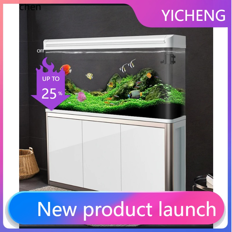 ตู้ปลา LYY สำหรับใช้ในบ้าน ขนา - Aquarium Fish Goldfish บทวิจารณ์และราคา