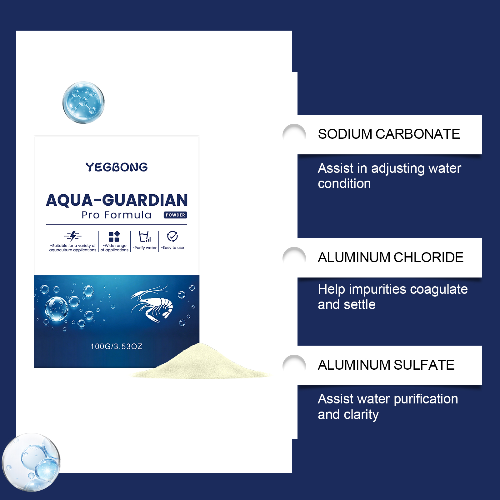 ผงทำความสะอาดน้ำสำหรับตู้ปลา A - Aquarium Fish Care บทวิจารณ์และราคา