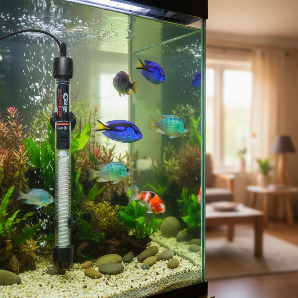 ฮีตเตอร์แบบจุ่มใต้น้ำ 25W สำหร - Aquarium Heater Submersible บทวิจารณ์และราคา